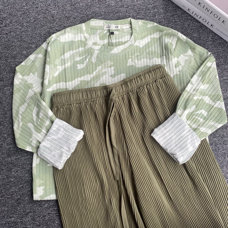 ONE SET Setelan Kaos dan Kulot-Cj Army-KL Army