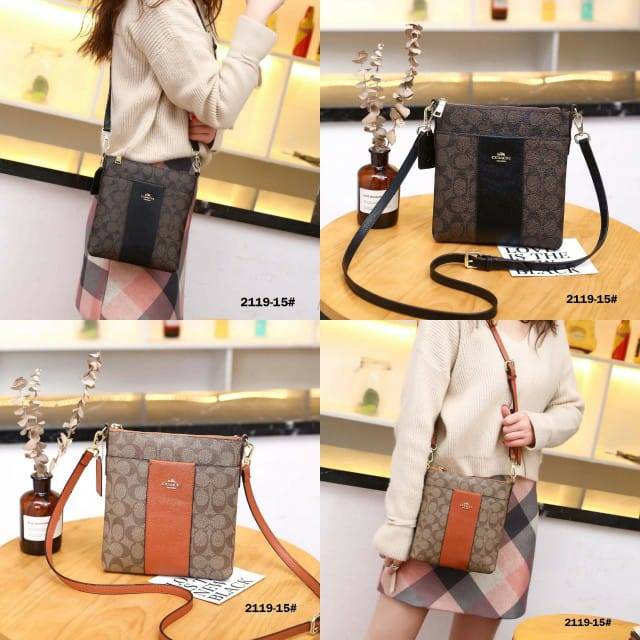 Tas Coach Monogram Sling Bag