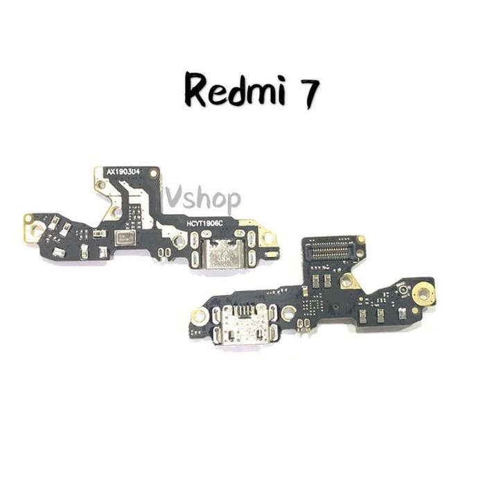 Flexibel Flexible Papan PCB Konektor Connector Charger Con Cas Con TC Redmi 7