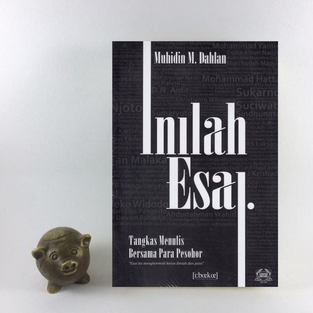 Inilah Esai - Muhidin M. Dahlan