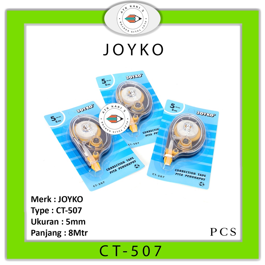 

JOYKO - Correction Tape CT-507 - Pcs