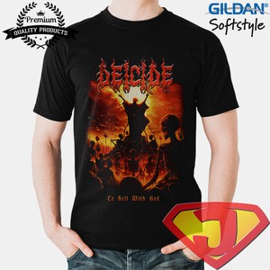 Kaos Band Metal Pria /  Original Gildan - DEICIDE
