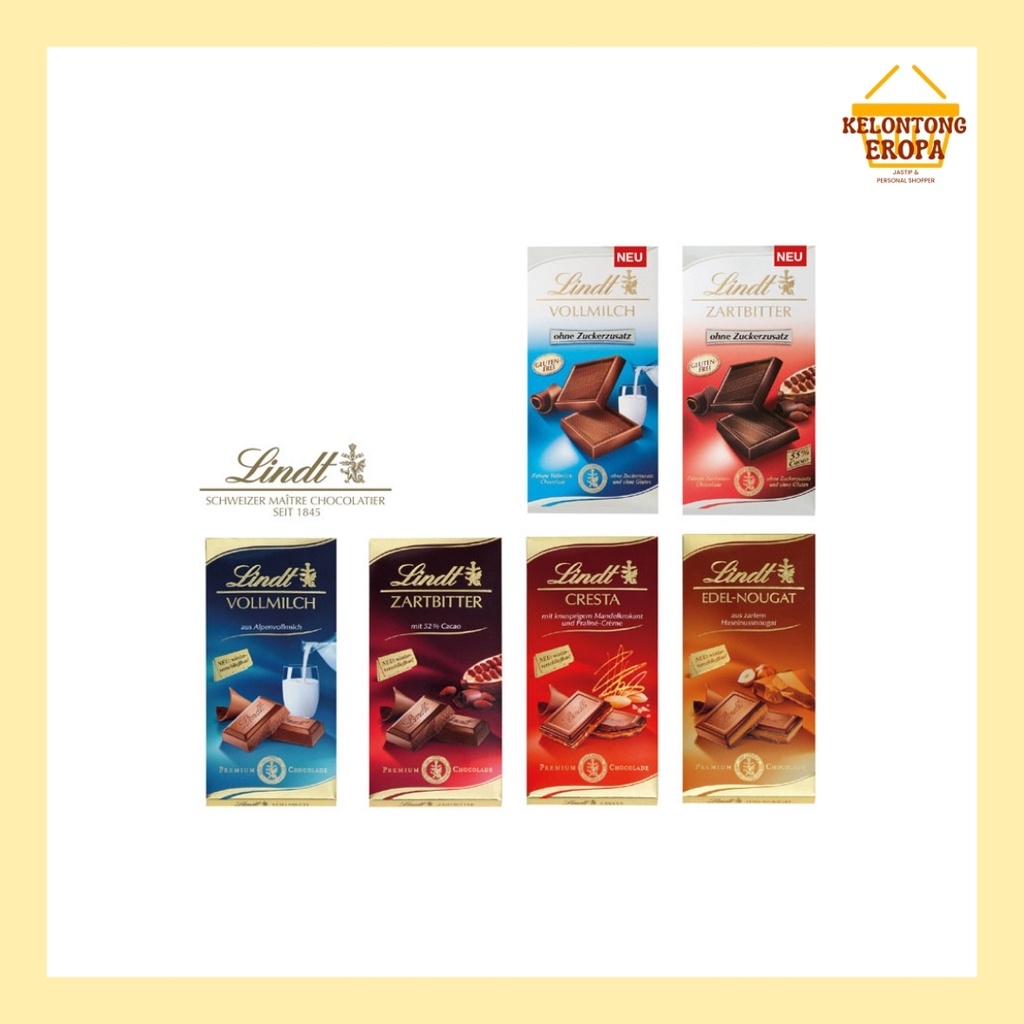 

Lindt Chocolate Bar 100gr