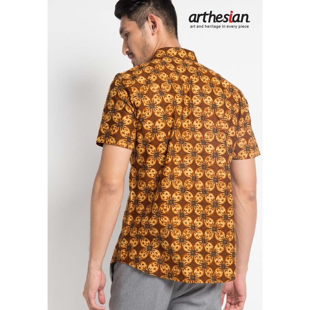 [Arthesian] Kemeja Batik Pria - Shareen Batik Printing