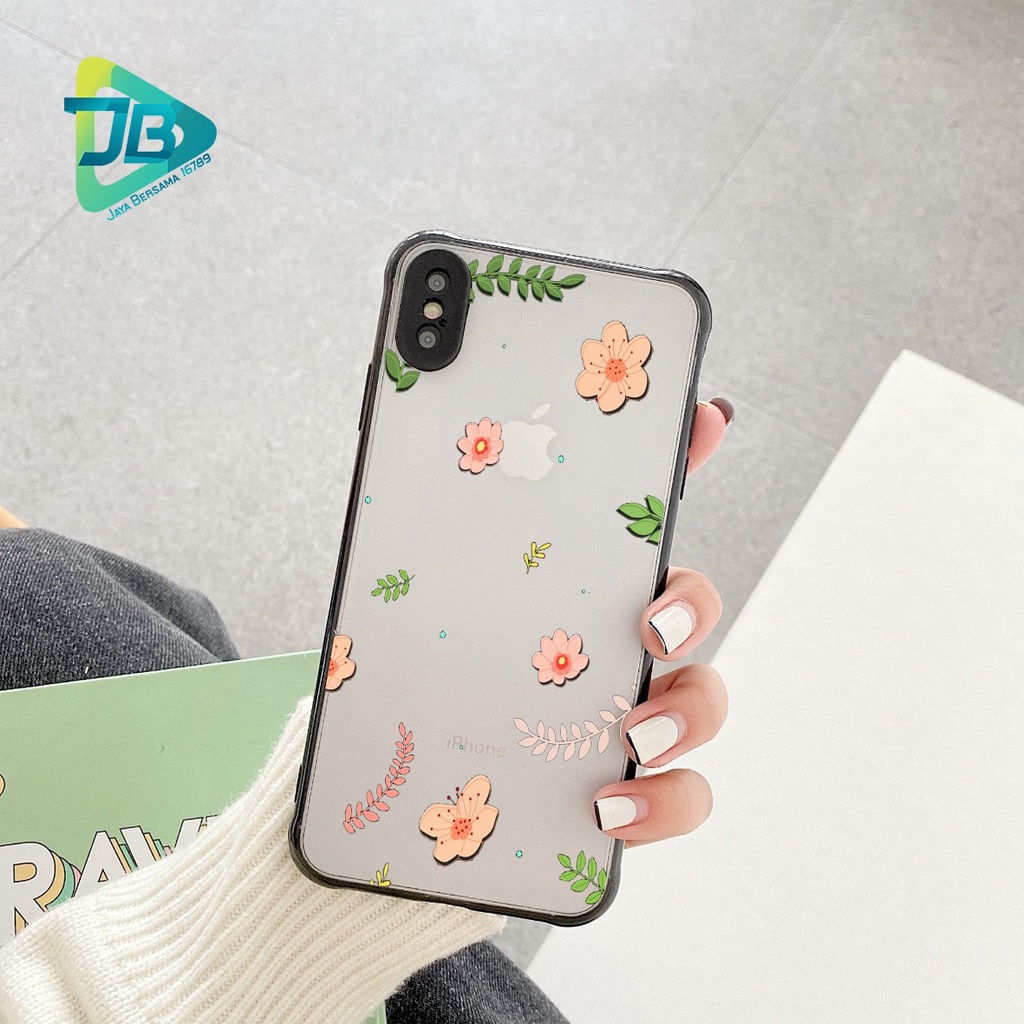 SOFTCASE CHOICE BUNGA OPPO VIVO XIAOMI SAMSUNG REALME IPHONE ALL TYPE JB5042