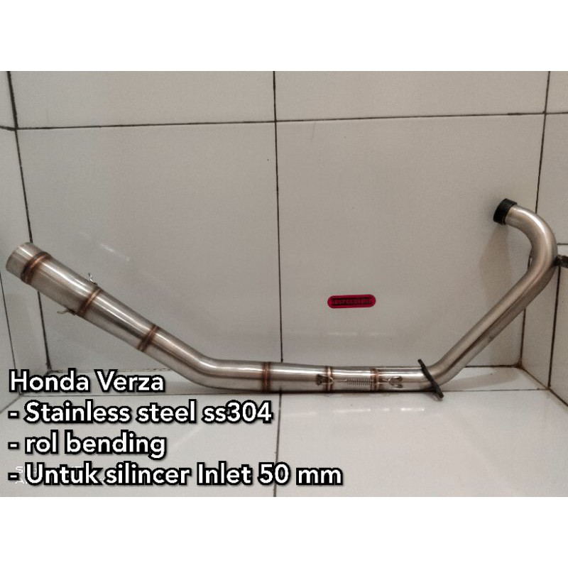 head / pipa knalpot racing Honda Verza