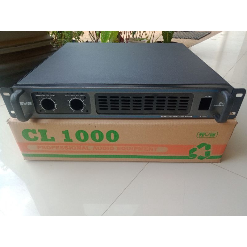 Box power amplifier CL1000 ukuran 1,5U Bok CL1000