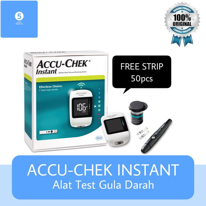 Accu Chek Instant Meter - Alat Tes Gula Darah - Glucometer