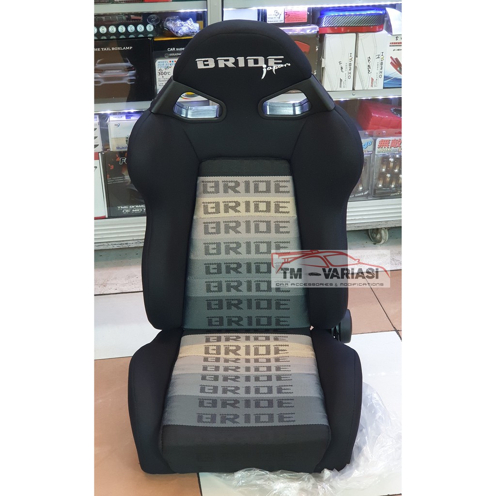 Jok Mobil Jok Racing Bride Japan Hitam Import Model Cuga