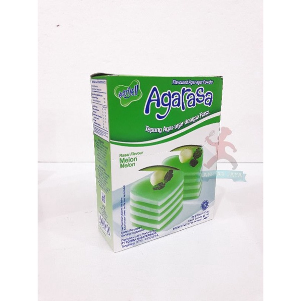 

Nutrijell Agarasa Melon (6 sachet @10gr)