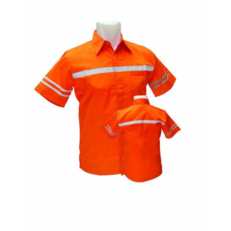 baju safety murah werarpack atasan Baju Lapangan Baju Bengkel Baju pabrik Baju Kerja Baju kantor