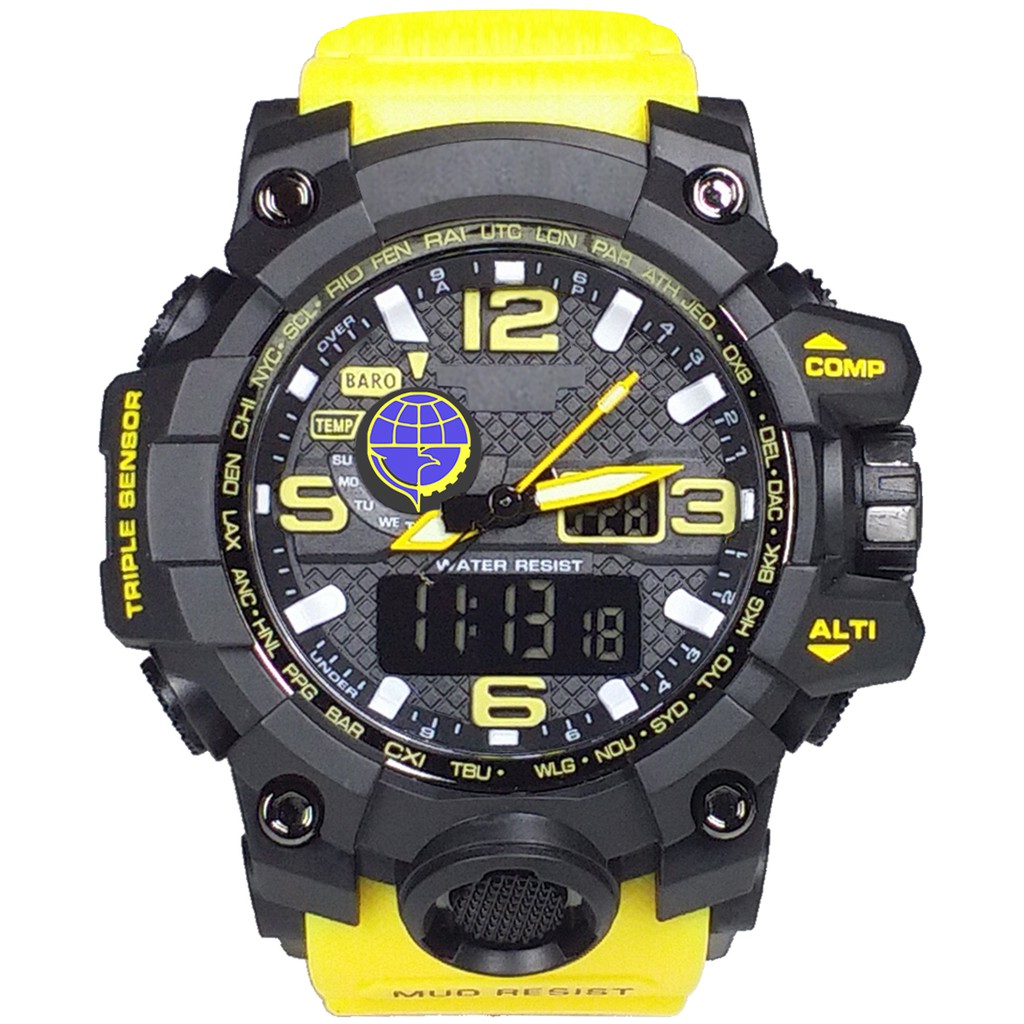 (Istimewa Bossque) Jam DISHUB - DLLAJ DT Tali Kuning (Exclusive)
