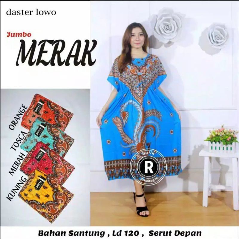 Daster lowo jumbo merak