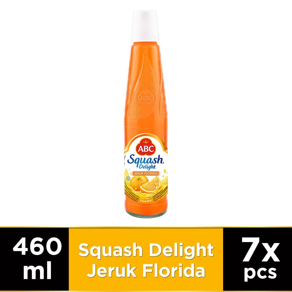 

PROMO ABC SIRUP SQUASH DELIGHT JERUK FLORIDA 460 ML - MULTI PACK 7 PCS TERMURAH