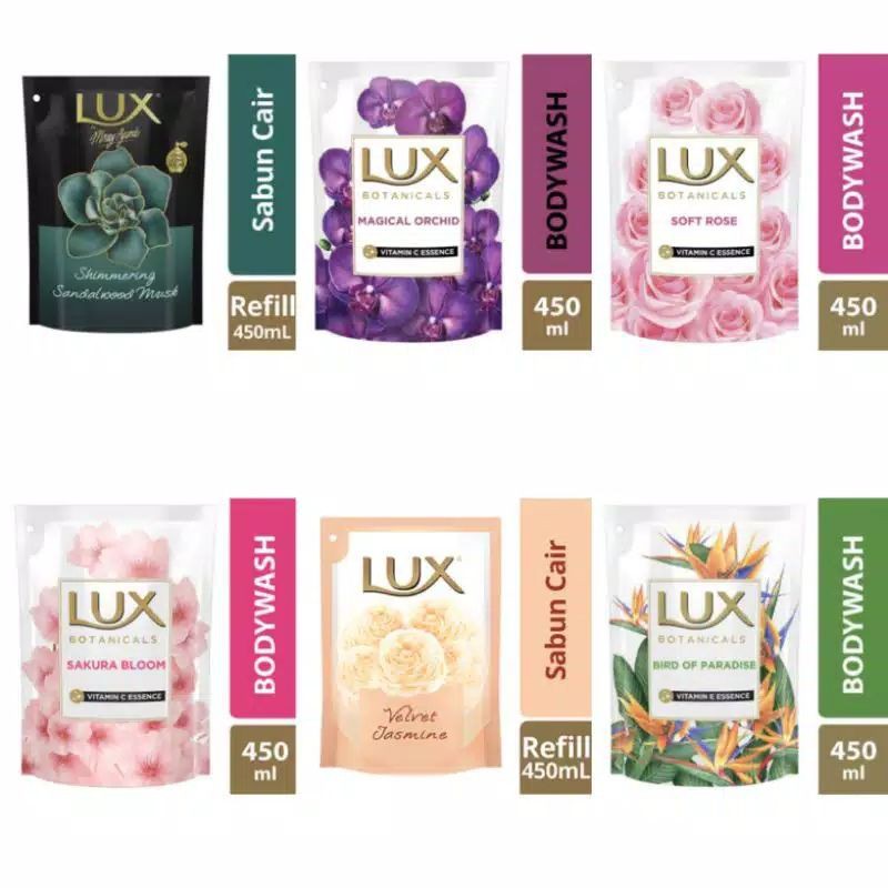 LUX BODY WASH 400ML