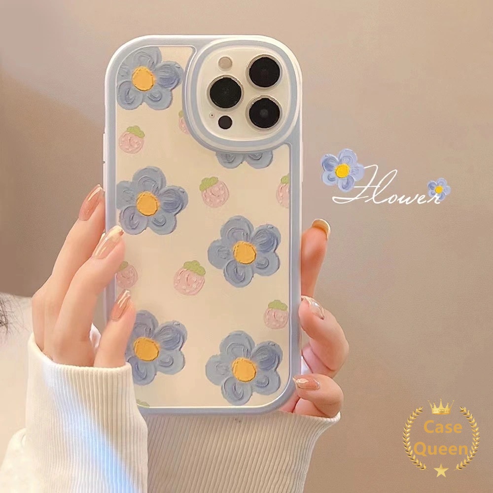 Case Motif Bunga Strawberry Untuk Samsung A03 CORE A33 A12 A23 A53 A02s A13 A51 A22 A30S A52S A10s A32 A73 A03S A20 M11 A23 M21 M1 S2 A50S A21