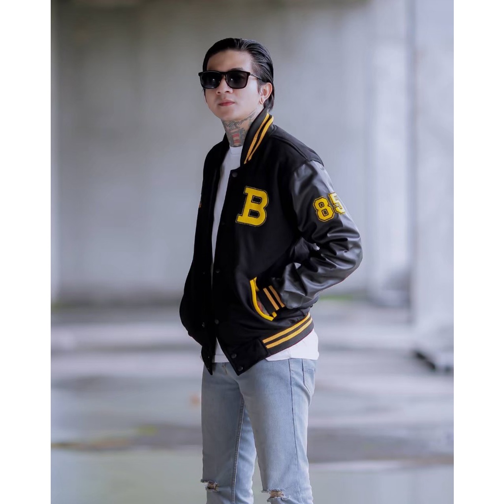 Jaket Varsity Bully Inside premium / jaket baseball pria / jaket nascar premium / jaket distro original