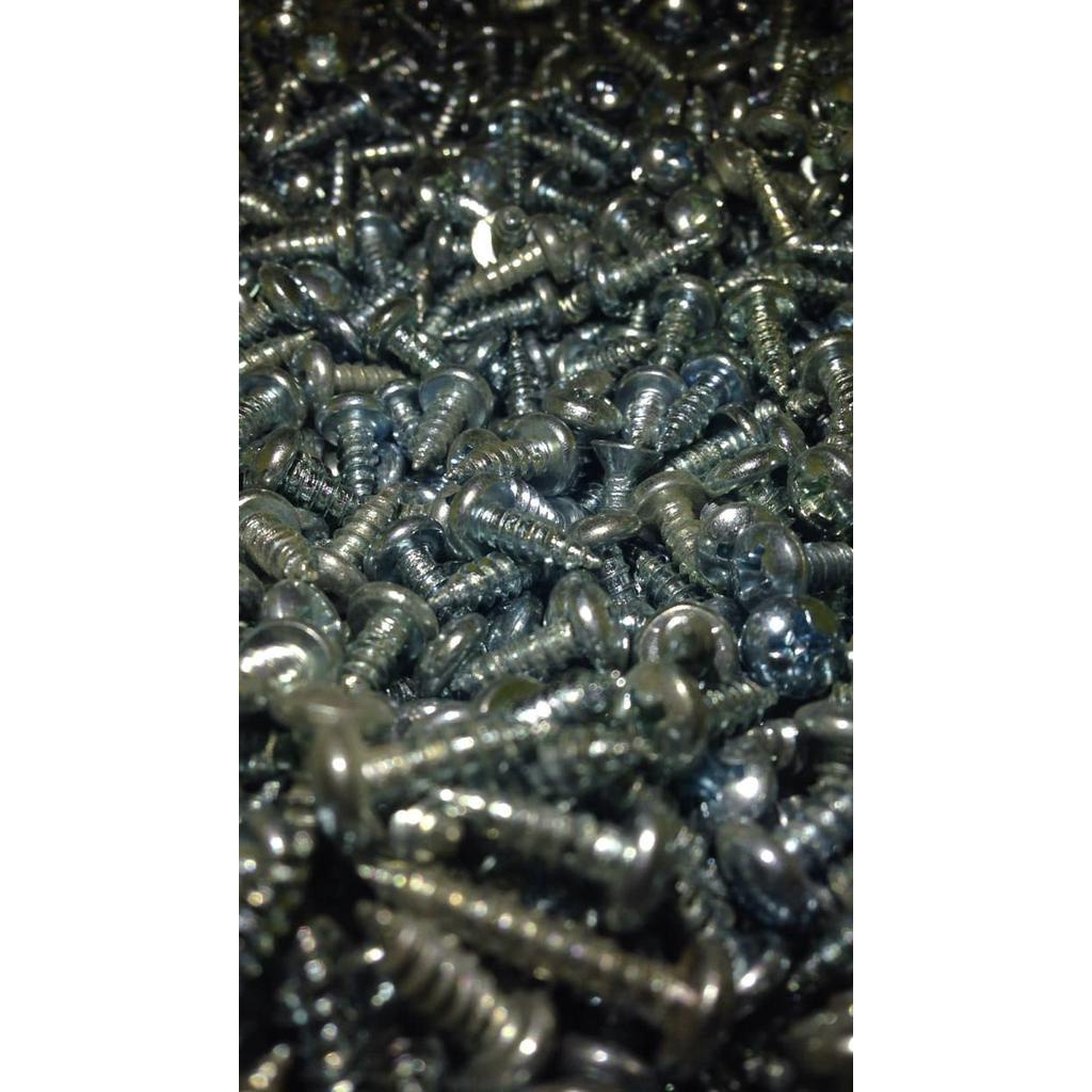 Skrup Philip / Sekrup philip kepala pentol 6mm x 3/8 inch