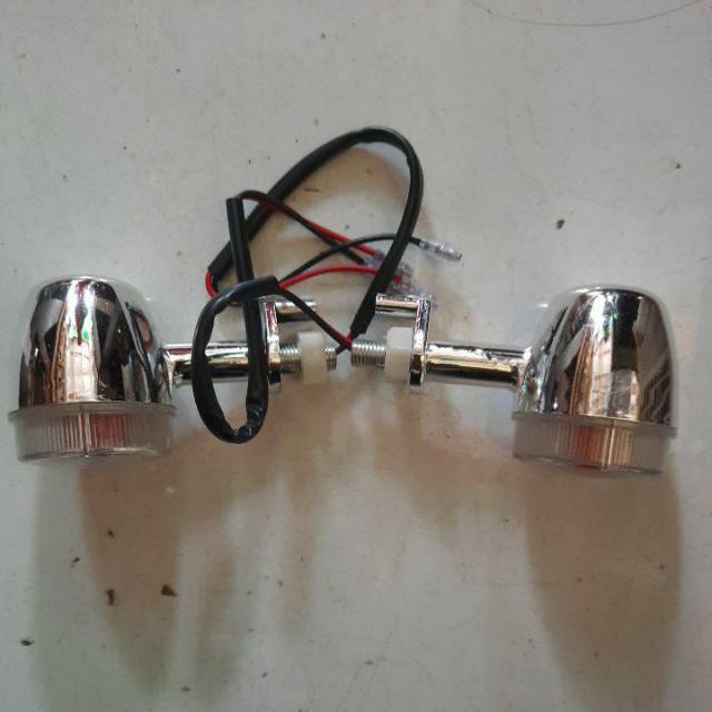 Lampu sen motor model klasik