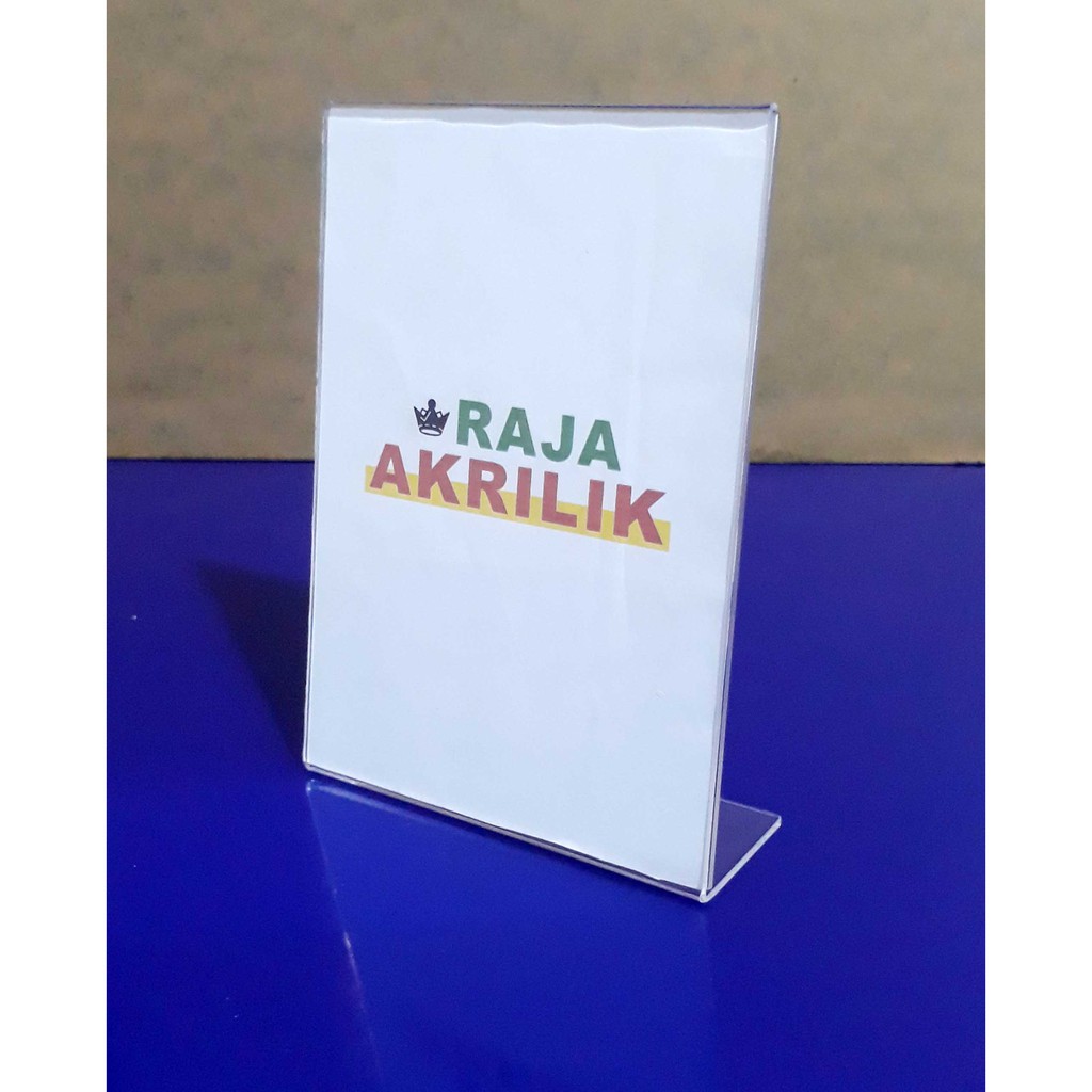

Akrilik A4L Tentcard