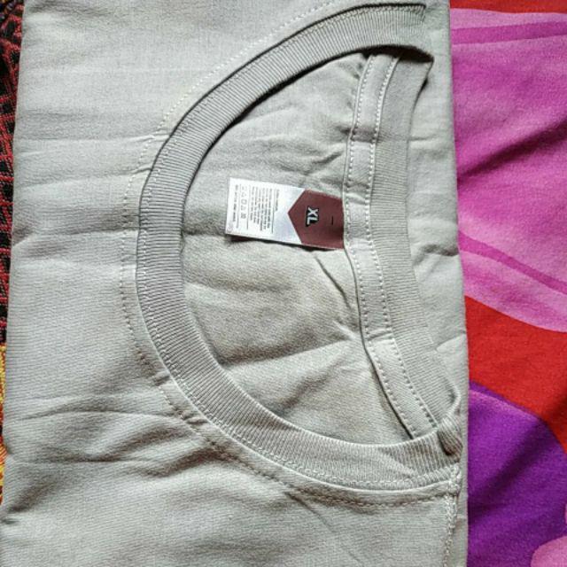  Kaos  polos  grey solid  Shopee Indonesia