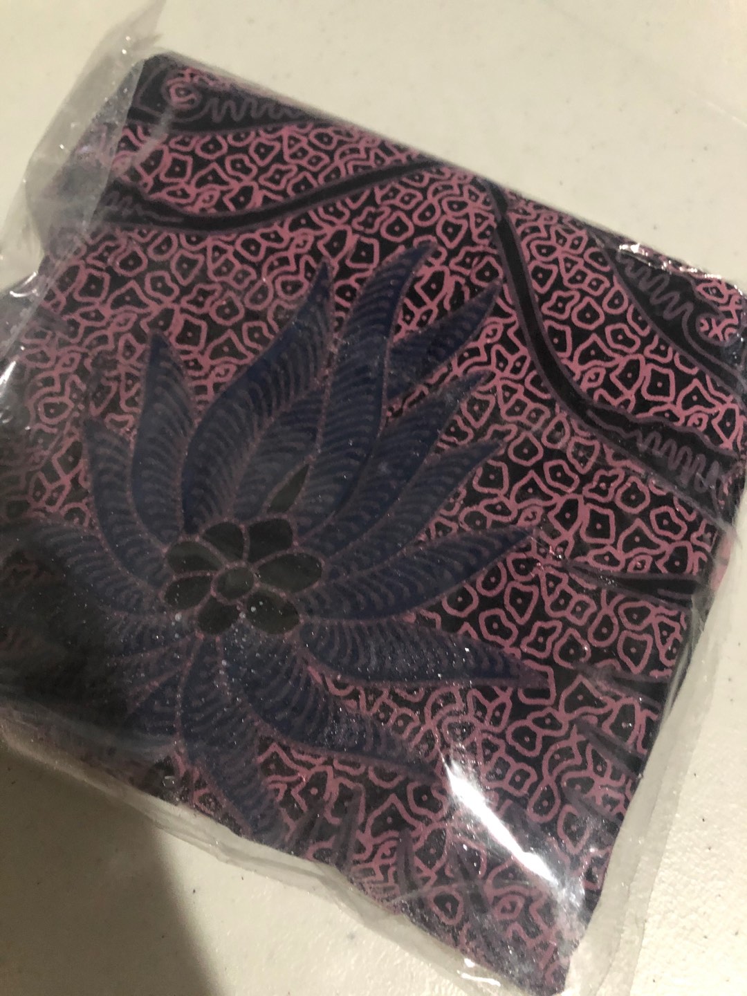 Batik Pria Premium Full Furing Biru Ungu Katun Sragenan Ori Batik Solo