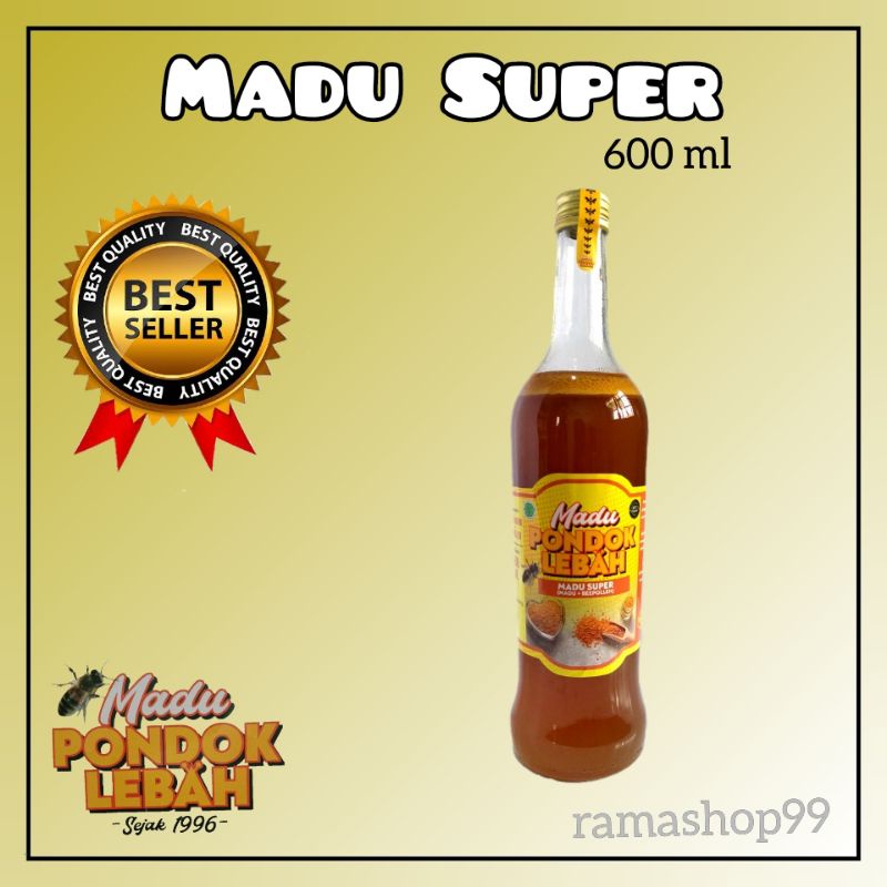 

Madu Super 600 ml Madu Pondok Lebah