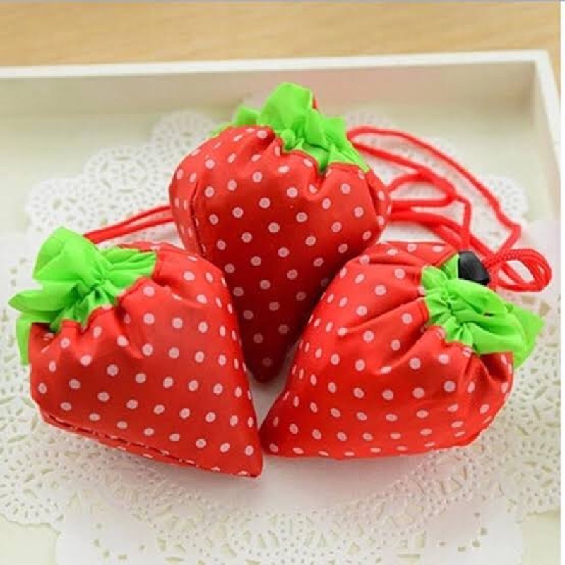 [NOT FOR SALE] Strawberry Folding Bag