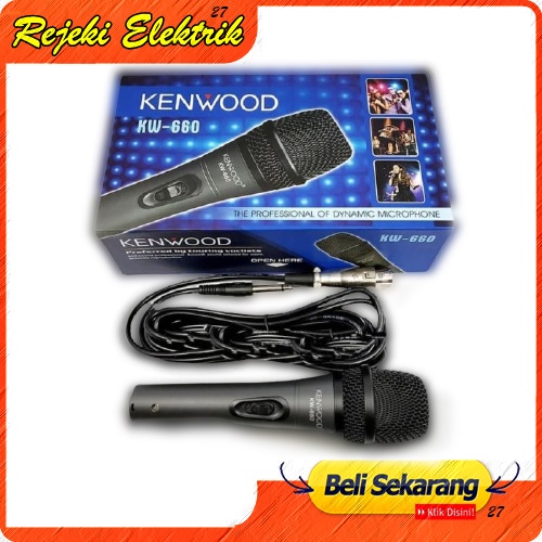 Mic Microphone Kenwood 660 Mikrofon Kabel Body Besi