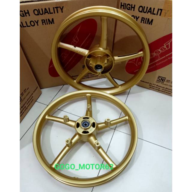 Pelak Pelek Velg Racing RC Sanca V Rossi Suzuki Satria FU 150