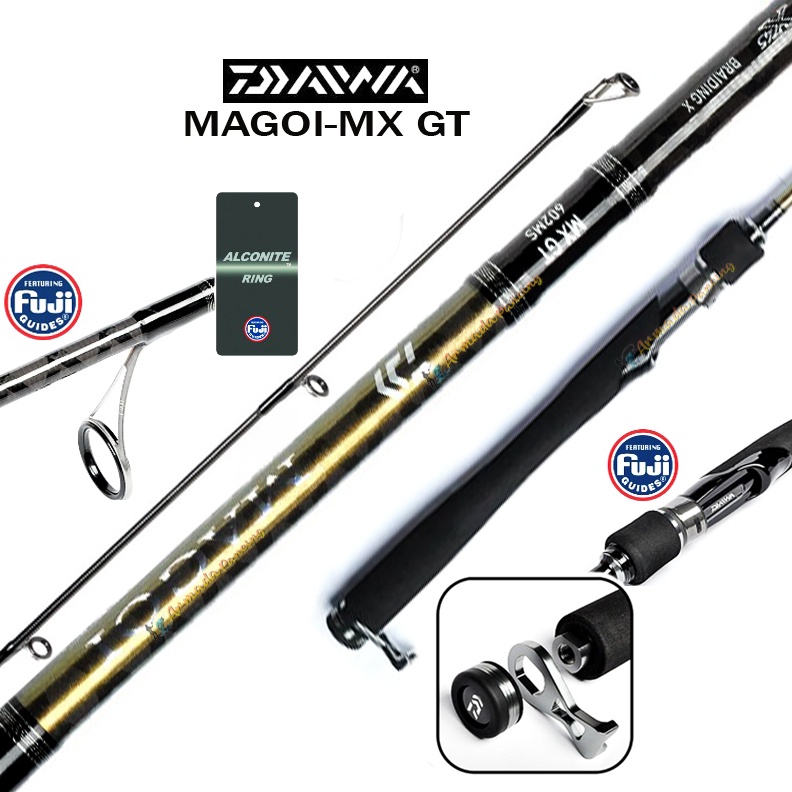 Joran Spinning DAIWA MAGOI MX GT I Rod Galatama I Lele I Bawal I Ikan Mas I Fuji Ring