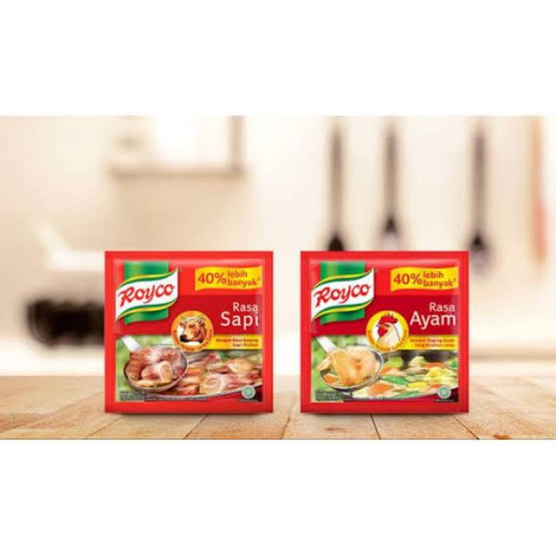 

Royco Ayam dan Sapi [8gr/12sachet)