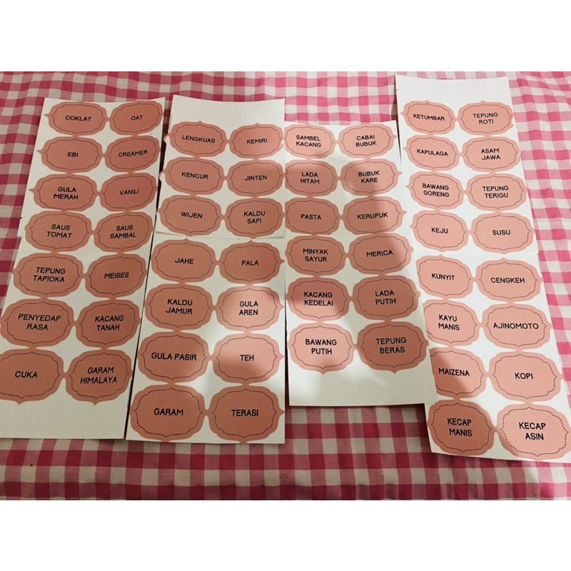 

label stiker bumbu anti air