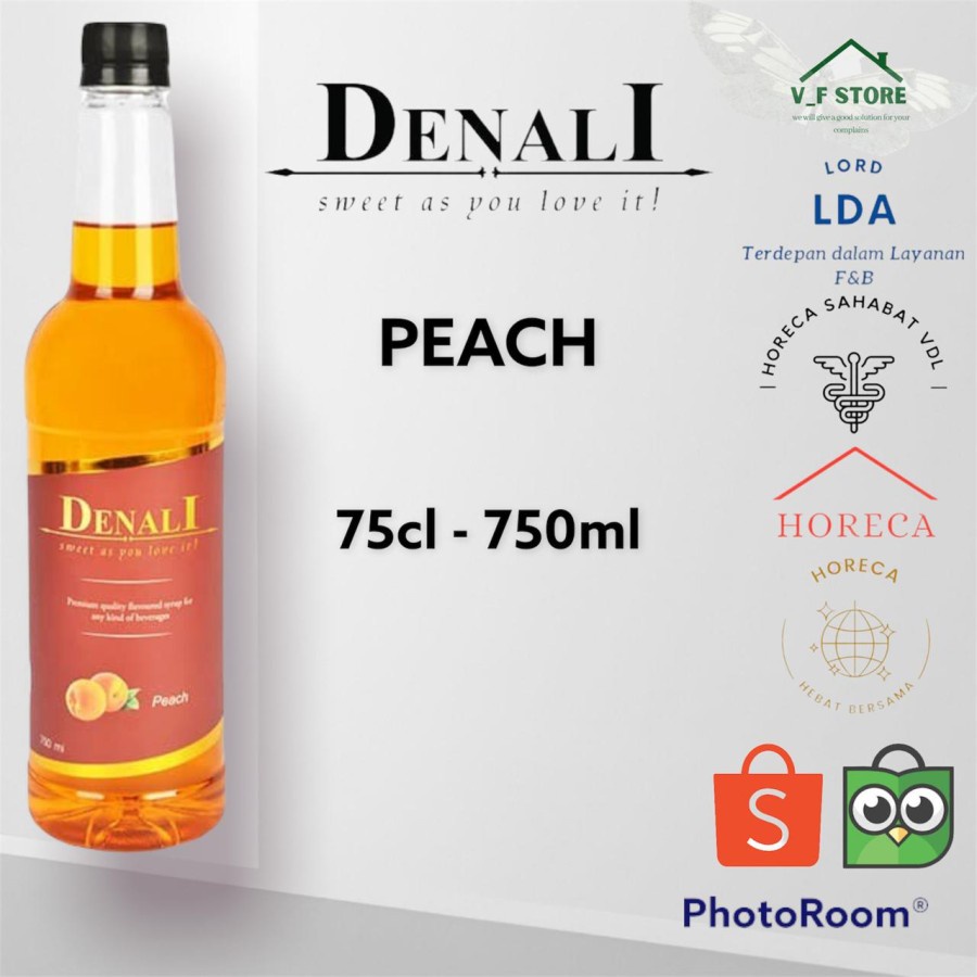 

Syrup Denali Rasa Peach 750ml