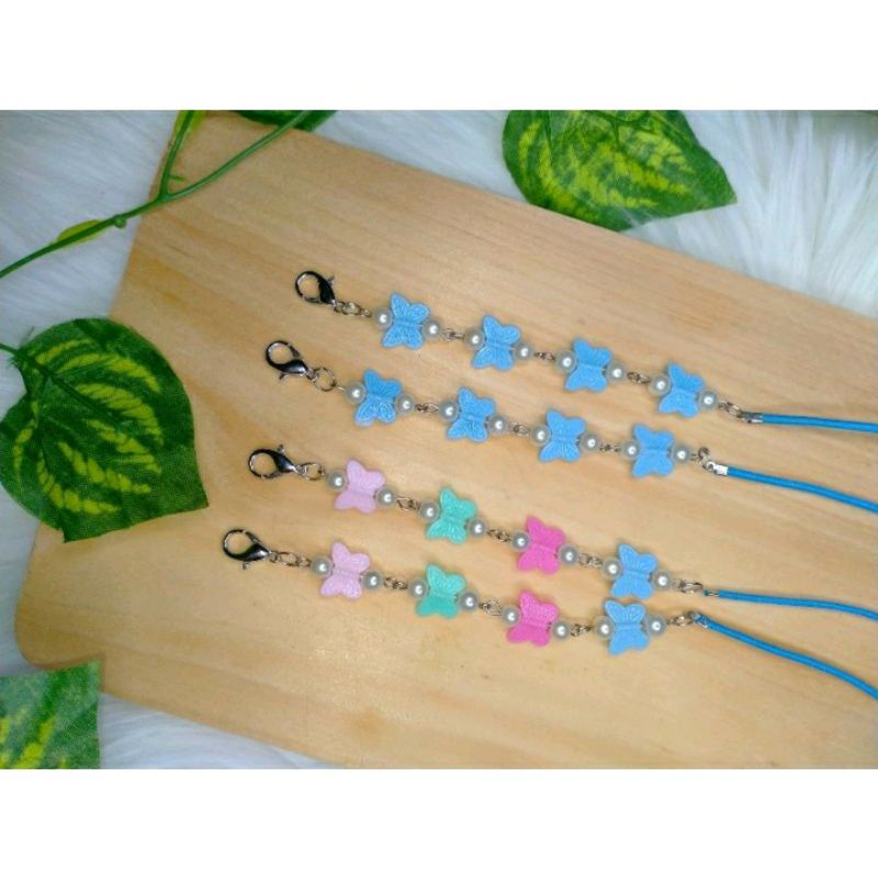 2 in 1 Tali Masker/ Konektor Hijab With Stopper / Strap Masker Adjustable