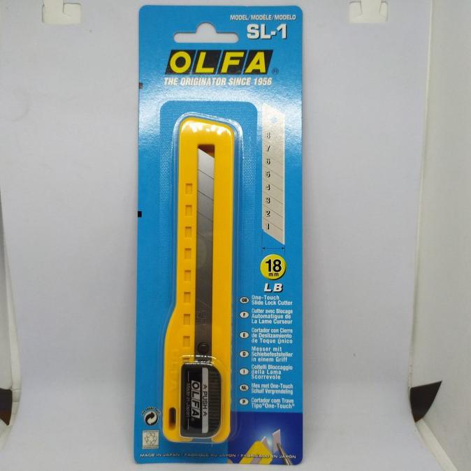 

Pisau Cutter 18Mm Sl-1 Olfa Snap-Off Blade Cutter