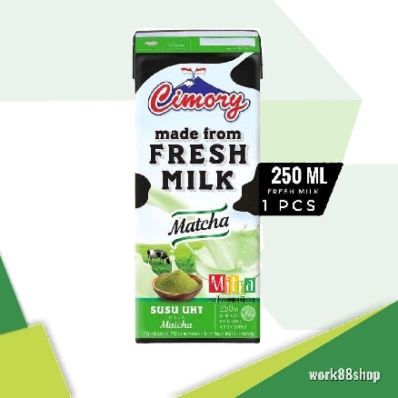 

Susu UHT Cimory Fresh Milk 250ml Matcha