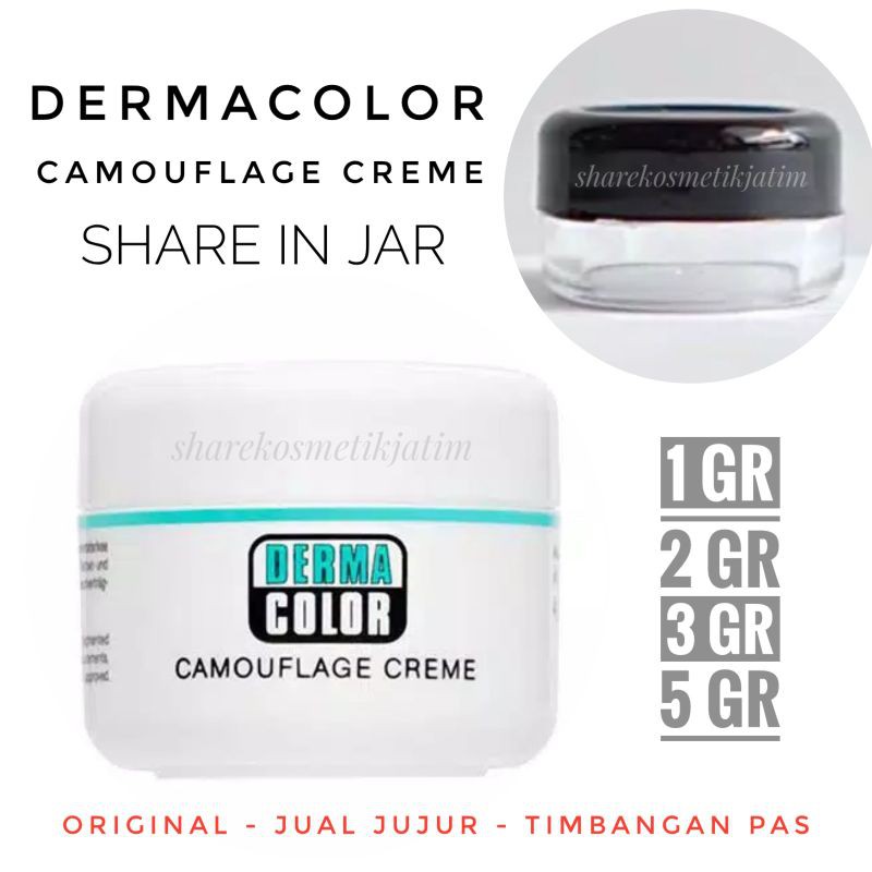 (Share in Jar) Original Dermacolor Camouflage Creme Derma Color D4