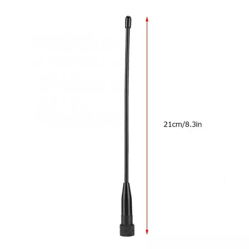 Antena HT Dual Band SMA-Female Baofeng UV5R UV6R UV82 Alinco CRX5 W50 Pofung Lupax VEV Weierwei Berlin CX5 SPC SH20