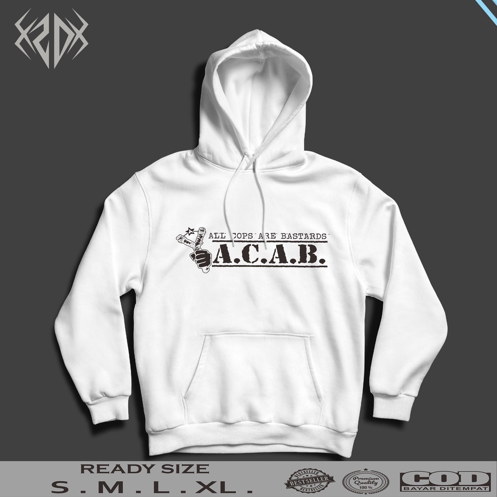 HOODIE ACAB / HOODIE PRIA / JAKET PRIA / HOODIE KEREN