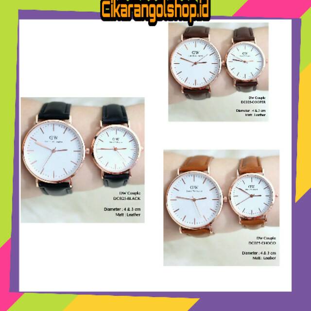 JAM TANGAN PRIA KULIT DW