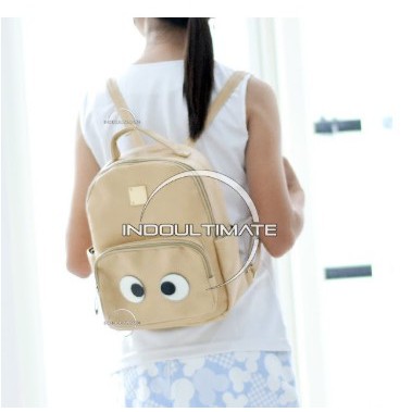 Ultimate Tas Ransel Wanita JN-3500 - Black / Tas Cewek Backpack Korea Import Batam Murah Branded