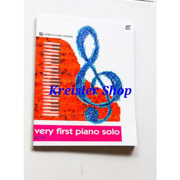 Very First Piano Solo Alfred Classic Edition Buku Piano lagu populer dan mudah Piano Book easy song