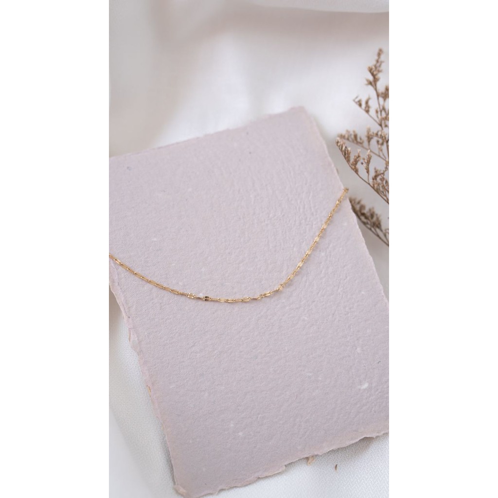 Brielle Kalung Choker Magda Lapis Emas 14k