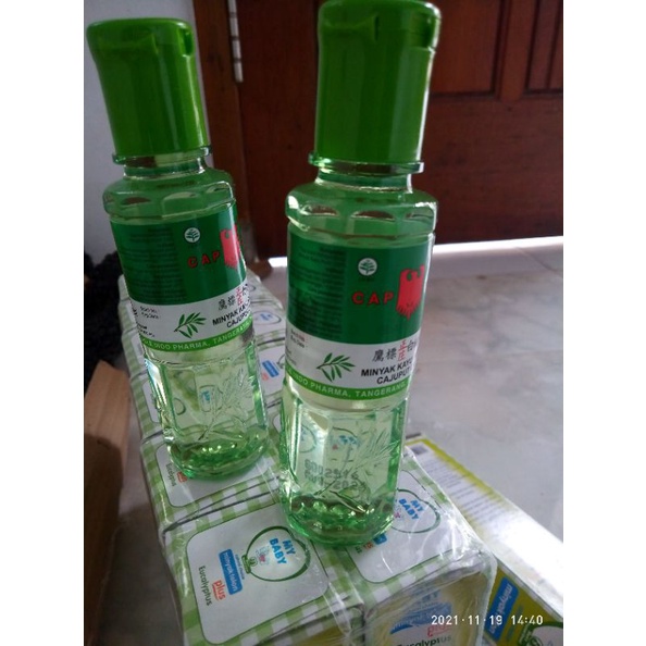 MINYAK KAYU PUTIH cap LANG 60 ml. murah