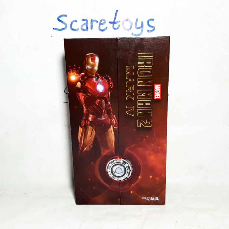 ZD Toys Zhongdong Toys Iron Man 2 Mark MK IV 4 Marvel Avengers