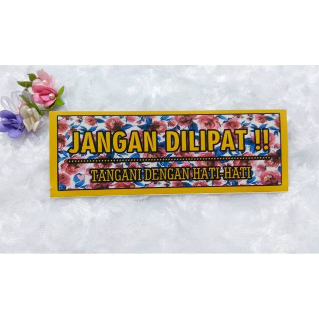 

Sticker Fragile / Sticker JANGAN DILIPAT