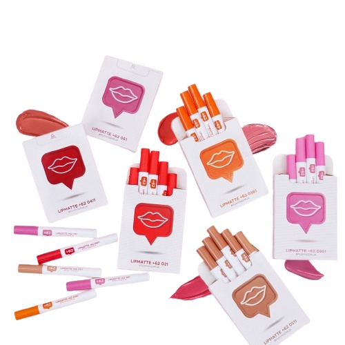 Madame Gie Lip Matte Netizen +62 - Make Up Lipstick | Lip Cream Superstay