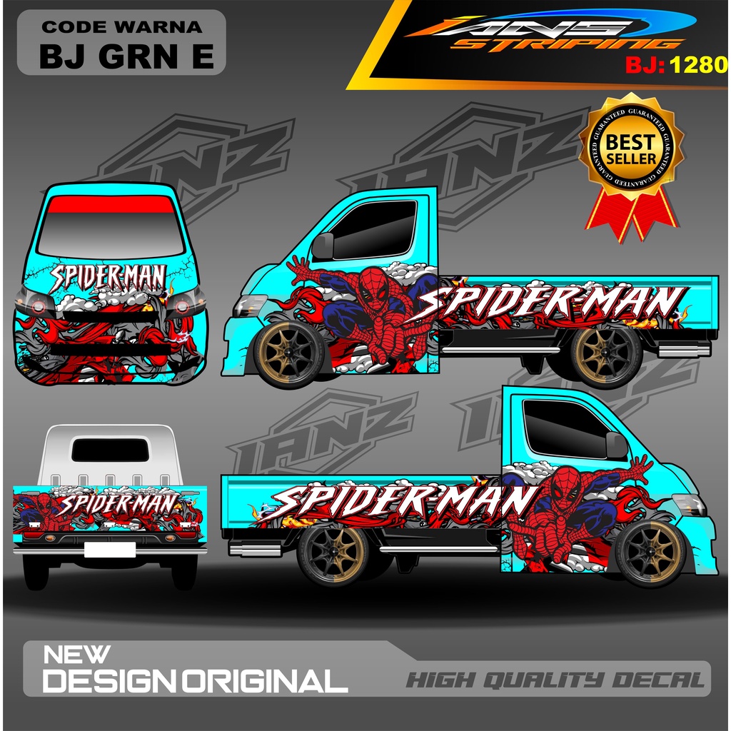 STICKER GRANMAX CARRY L300 FULL BODY / DECAL STIKER GRANMAX FREE REQUEST / VARIASI STIKER FULL BODY / STIKER PICK UP / STICKER GRANMAX