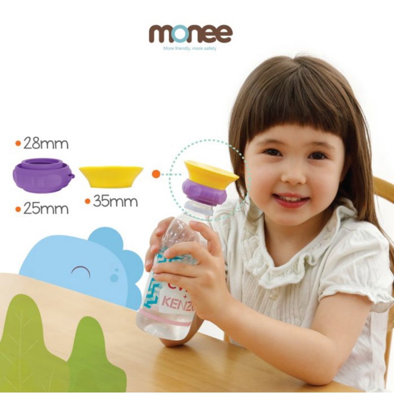 MONEE Cap 18m 360° (No cup, No straw, No more spills)